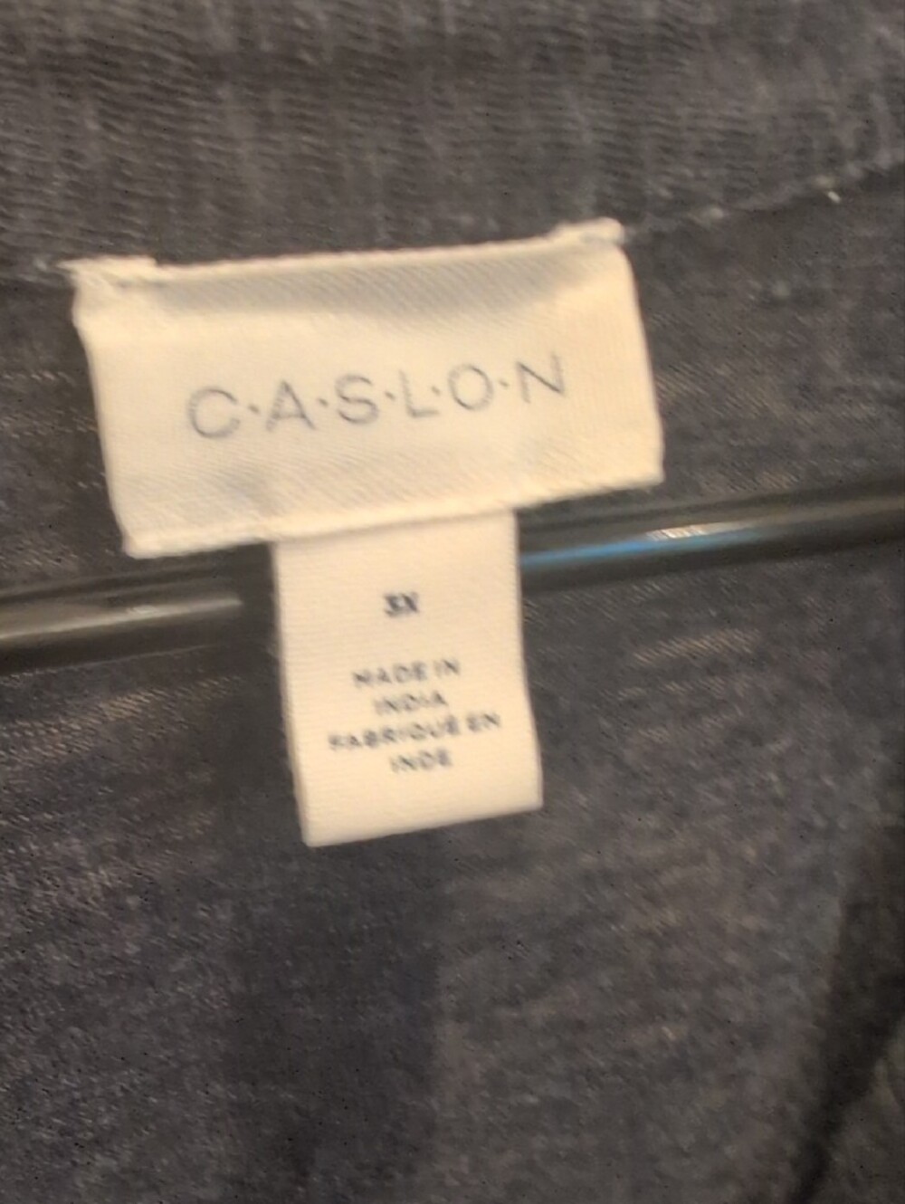 Caslon Dark Navy Knit Top - Picture 3 of 7